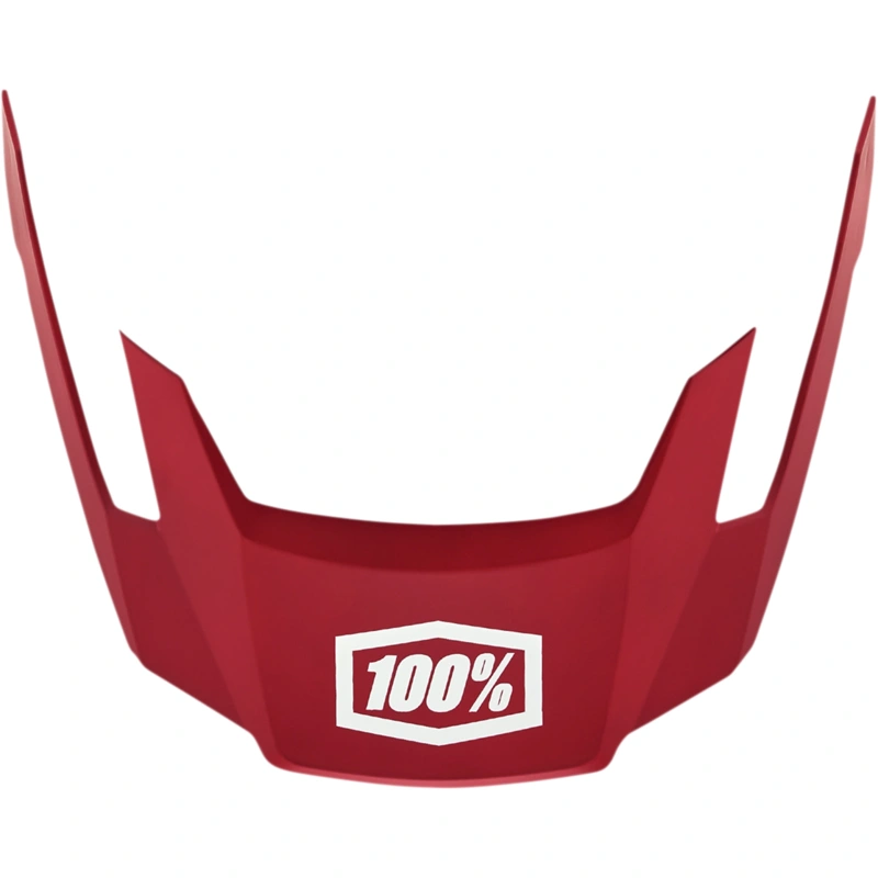 100% Altec Visor – Deep Red – S/M/L/XL 89025-00004