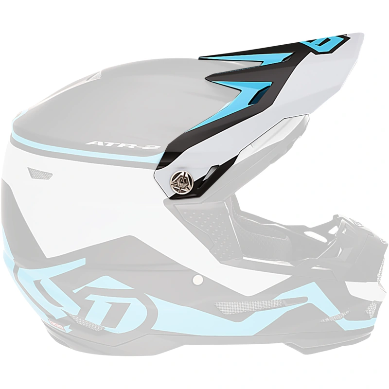 6D ATR-2 Visor – Drive – Cyan 72-6096