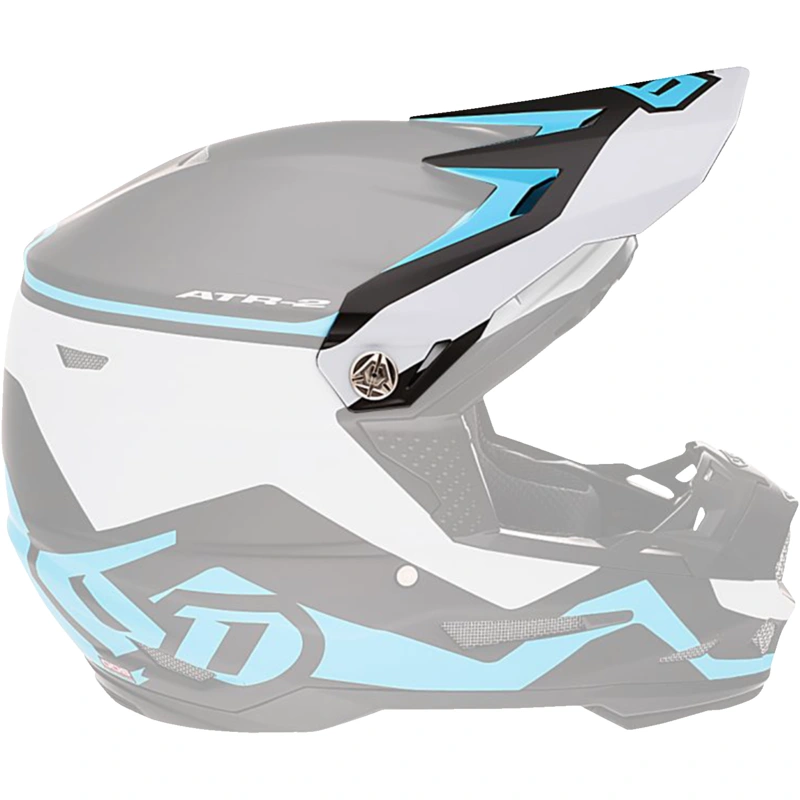 6D ATR-2Y Visor – Drive – Cyan 72-4130