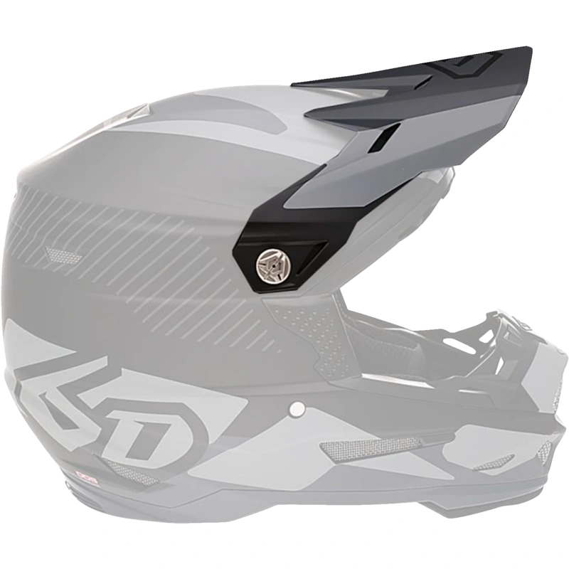 6D ATR-2Y Visor – Fusion – Black 72-4132