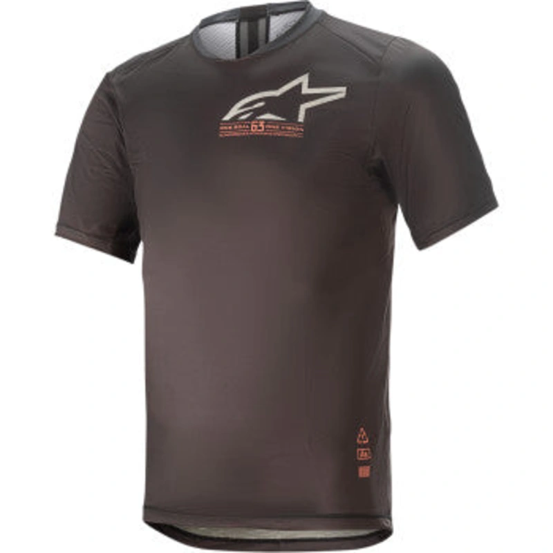 ALPINESTARS Alps 6.0 V2 Jersey – Short-Sleeve – Black/Coral – XL 1763921-1793-XL