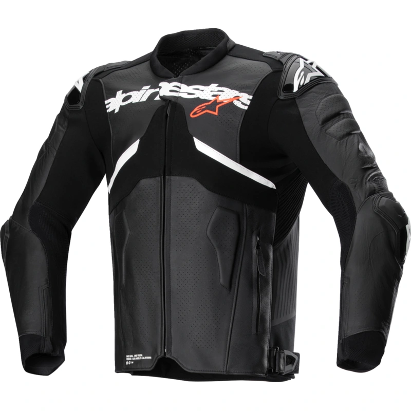 ALPINESTARS Atem v5 Leather Jacket – Black/White – 52 3106524-12-52