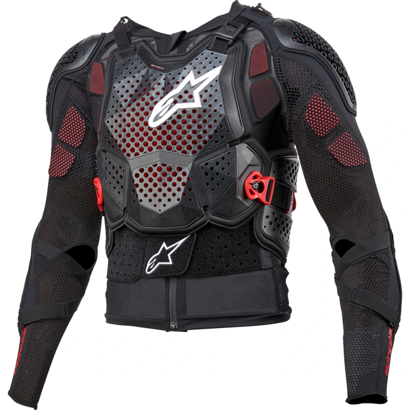 ALPINESTARS Bionic Tech v3 Jacket – Black/White/Red – 2XL 6506524-123-2X