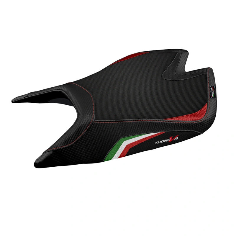 Aprilia Tuono V4 Factory 2021-2024 Seat Cover Tappezzeria Italia Comfort in Italy Flag